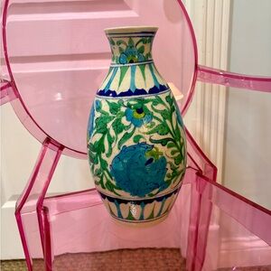 Indian Floral Vase